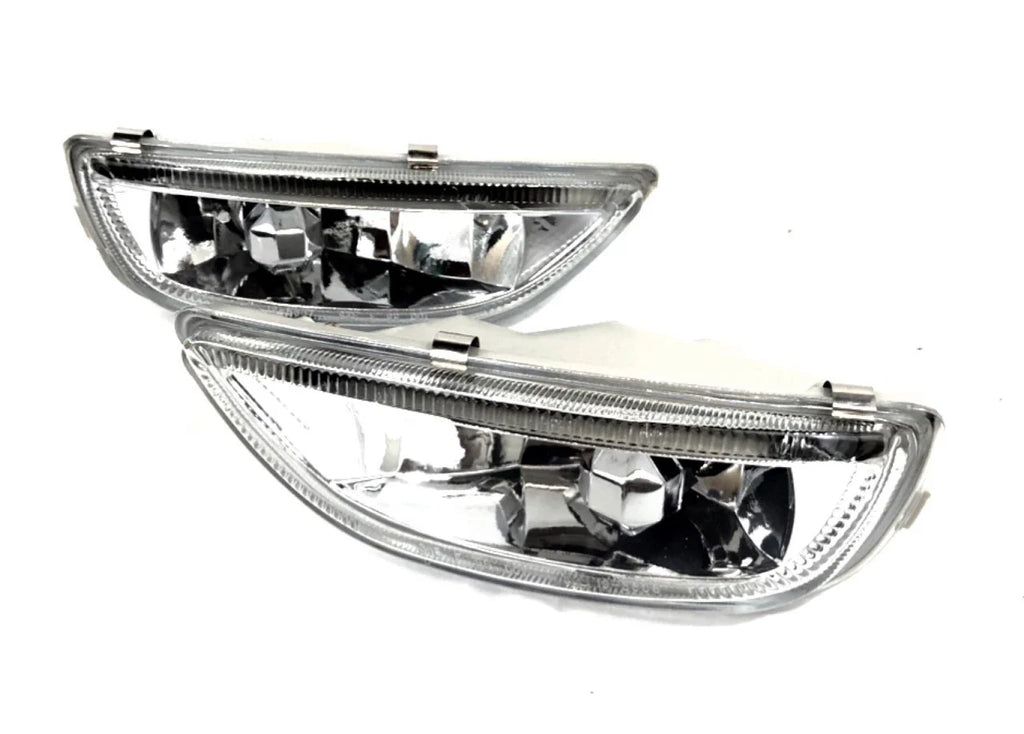 For 2001-2002 Toyota Corolla Front Bumper Fog Lights Driving Lamps Assembly Pair