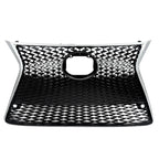 Front Bumper Grille Gloss Black for 14-16 for Lexus IS200t IS250 IS350 F Sport