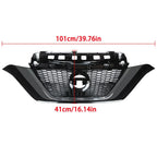 Front Bumper Upper Grille Chrome For 2017-2019 Nissan Versa Note 623109ME0A