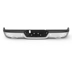 Chrome Rear Step Bumper w/Dual Exhaust & Sensor Holes for 2009-2018 Dodge RAM 1500