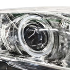 Right+Left Headlights For 2012-2014 Toyota Camry Halogen Type Chrome Projector