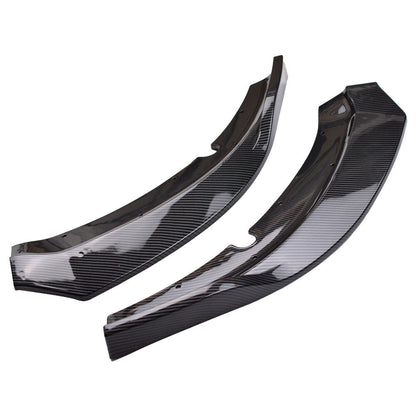 Front Bumper Lip Splitter Spoiler For Dodge Charger SRT 15-23 Carbon Fiber Style