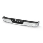 Chrome Rear Step Bumper w/Dual Exhaust & Sensor Holes for 2009-2018 Dodge RAM 1500
