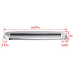 For Toyota Tundra 14-21 Front Molding Upper Grille Hood Bulge Scoop Chrome ABS - aftermarket replacement part from Northline Parts