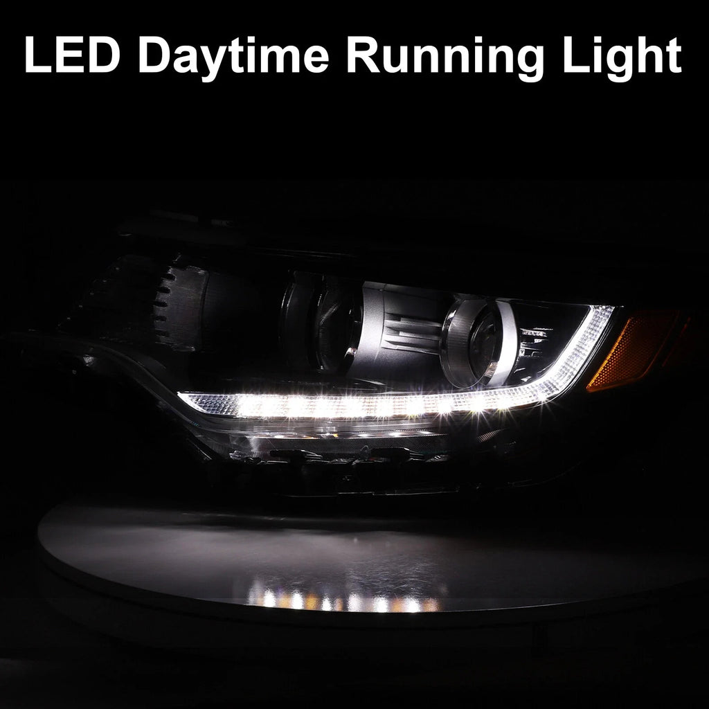 For 2016 2017 2018 Kia Optima LED DRL Headlights w/ Bulbs Headlamps Left & Right