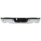 Chrome Rear Step Bumper w/Dual Exhaust & Sensor Holes for 2009-2018 Dodge RAM 1500