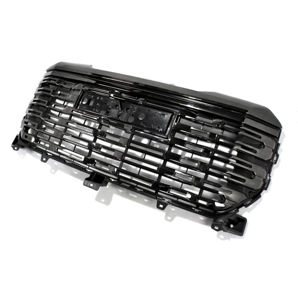 For 2022-2024 GMC Sierra 1500 Denali Black Chrome Front Bumper Grille Grill