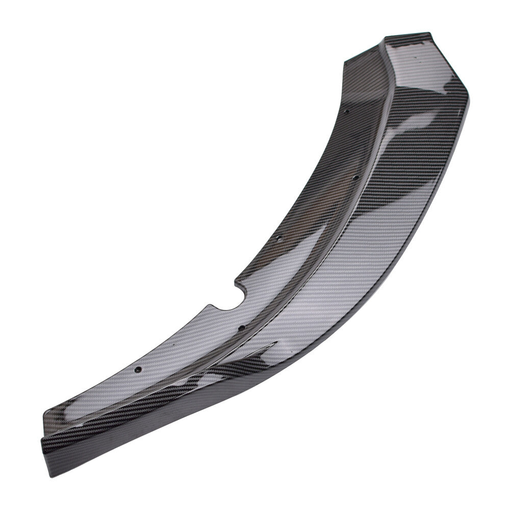 Front Bumper Lip Splitter Spoiler For Dodge Charger SRT 15-23 Carbon Fiber Style
