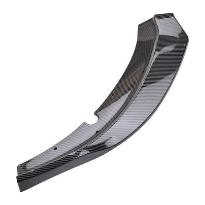 Front Bumper Lip Splitter Spoiler For Dodge Charger SRT 15-23 Carbon Fiber Style