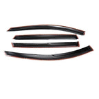 Window Visor Vent Sun Shade Rain Guards Deflectors For Nissan Rogue 2014-2020