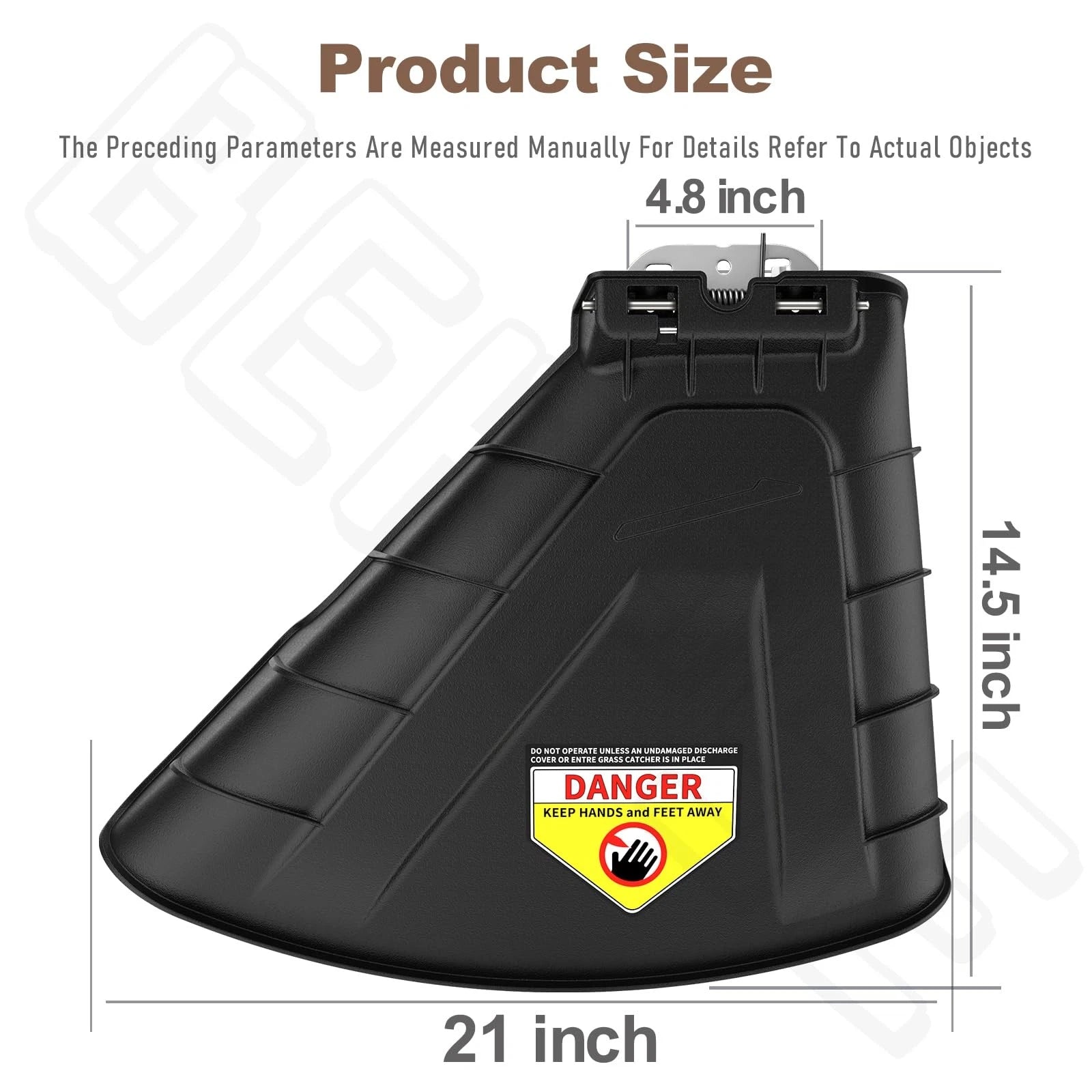 Discharge Chute for 631-05168C Compatible w/Cub Cadet ZT1 XT1 ZT3" B 50/54'' Decks