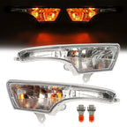 Fog Lights & Corner Turn Signal Lamps w/o Wiring for 2013-2015 for Nissan Altima