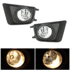 For 2012-2015 Toyota Tacoma Clear Bumper Driving Fog Lights + Switch + Bulbs Kit