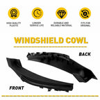 For 2013-2019 Nissan Sentra Front Windshield Wiper Side Cowl Extension Cover 2PC