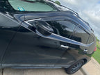 Window Visor Vent Sun Shade Rain Guards Deflectors For Nissan Rogue 2014-2020