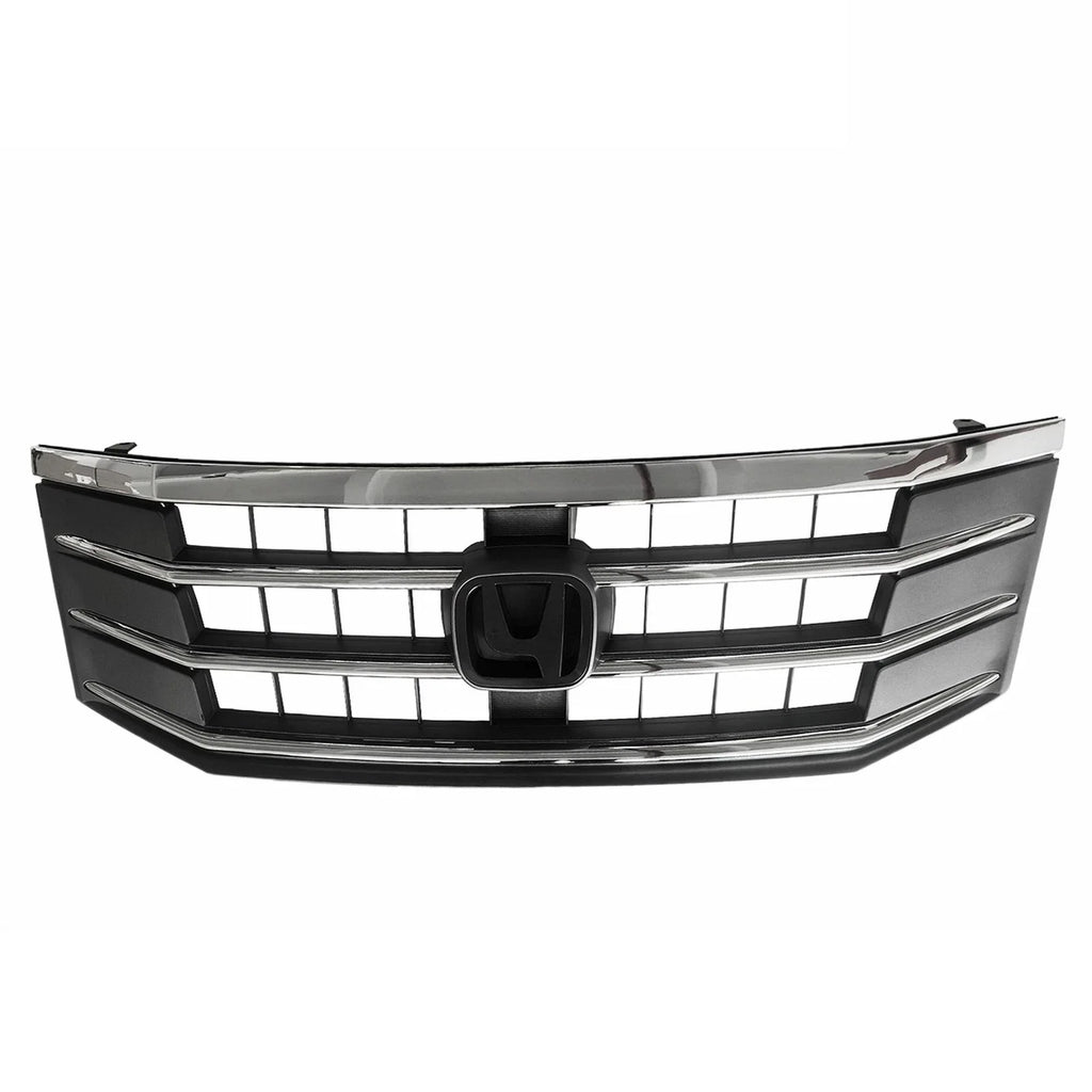 Front Upper Chrome Bumper Mesh Grille for 2010-2012 for Honda Crosstour EX