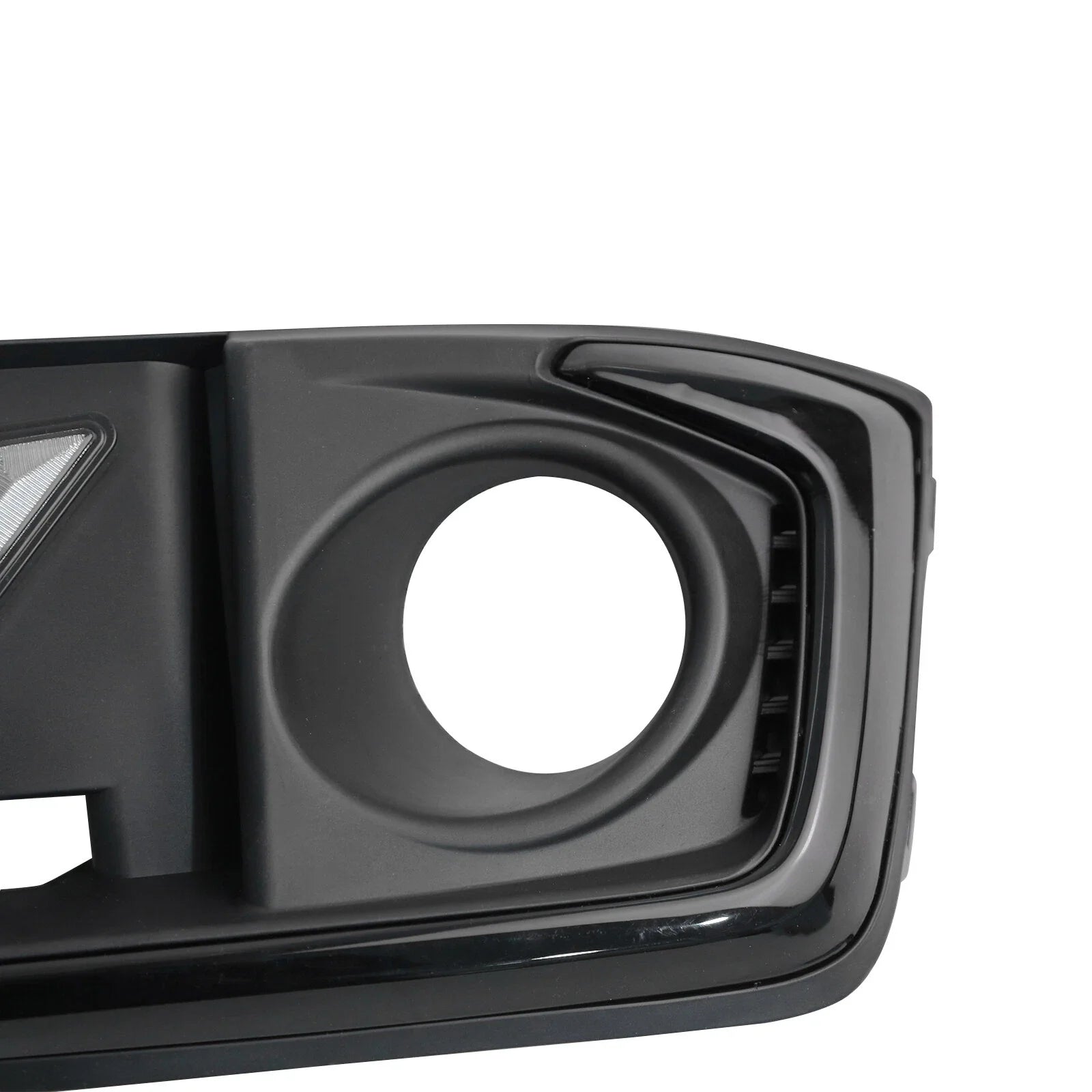 Pair LED DRL Daytime Turn Signal Fog Light Lamp Covers Fit 2019-2021 Honda Civic