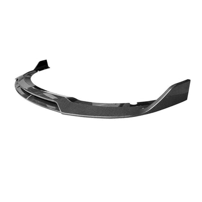 Front Bumper Lip Splitter Spoiler For Dodge Charger SRT 15-23 Carbon Fiber Style