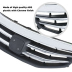 Front Radiator Bumper Grille Front Upper Chrome Grill Fit Honda Accord 2011-2012