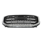 Fits GMC Acadia SLE SL 2017 2018 2019 Front Upper Grille Chrome+Black 84431667