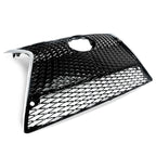 For 14-16 Lexus IS200t IS250 IS350 F Sport Front Bumper Grille Gloss Black 2014