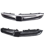 Fit 2006-2007 Honda Accord 4dr Sedan Front Bumper Chrome Grille Grill Assembly