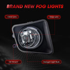 Fog Lights Pair Front Bumper Driving Lamp for 2014-2021 for Toyota Tundra