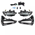 LED Fog Light DRL Turn Signal Lamp w/Wiring For 2017-2019 Toyota Corolla LE XLE