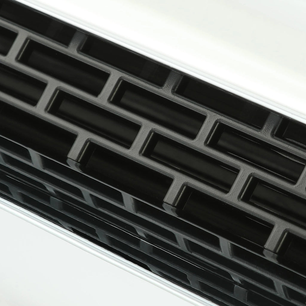 For Toyota Tundra 14-21 Front Molding Upper Grille Hood Bulge Scoop Chrome ABS - aftermarket replacement part from Northline Parts
