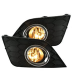 Pair of Front Fog Lights Bumper Lamps w/Switch kits For 2016-2019 Nissan Sentra