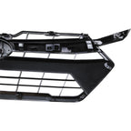 Front Bumper Upper Grille Matte Black Replacement For 2024 2025 Subaru Crosstrek