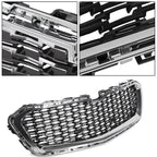 Front Bumper Center Grill Chrome Grille for 2014-2016 for Chevrolet Malibu
