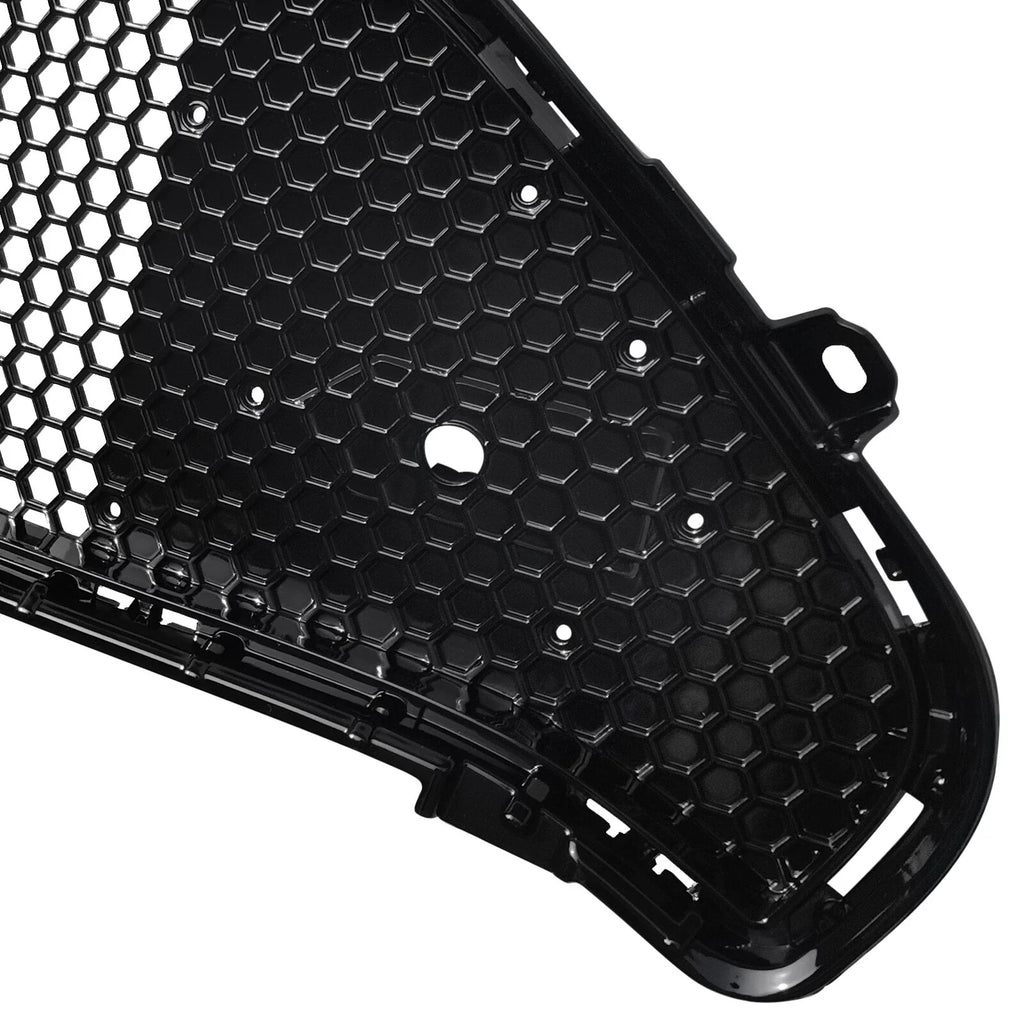 Front Bumper Honeycomb Chrome Trim Grille for 2019-21 for Toyota Rav4
