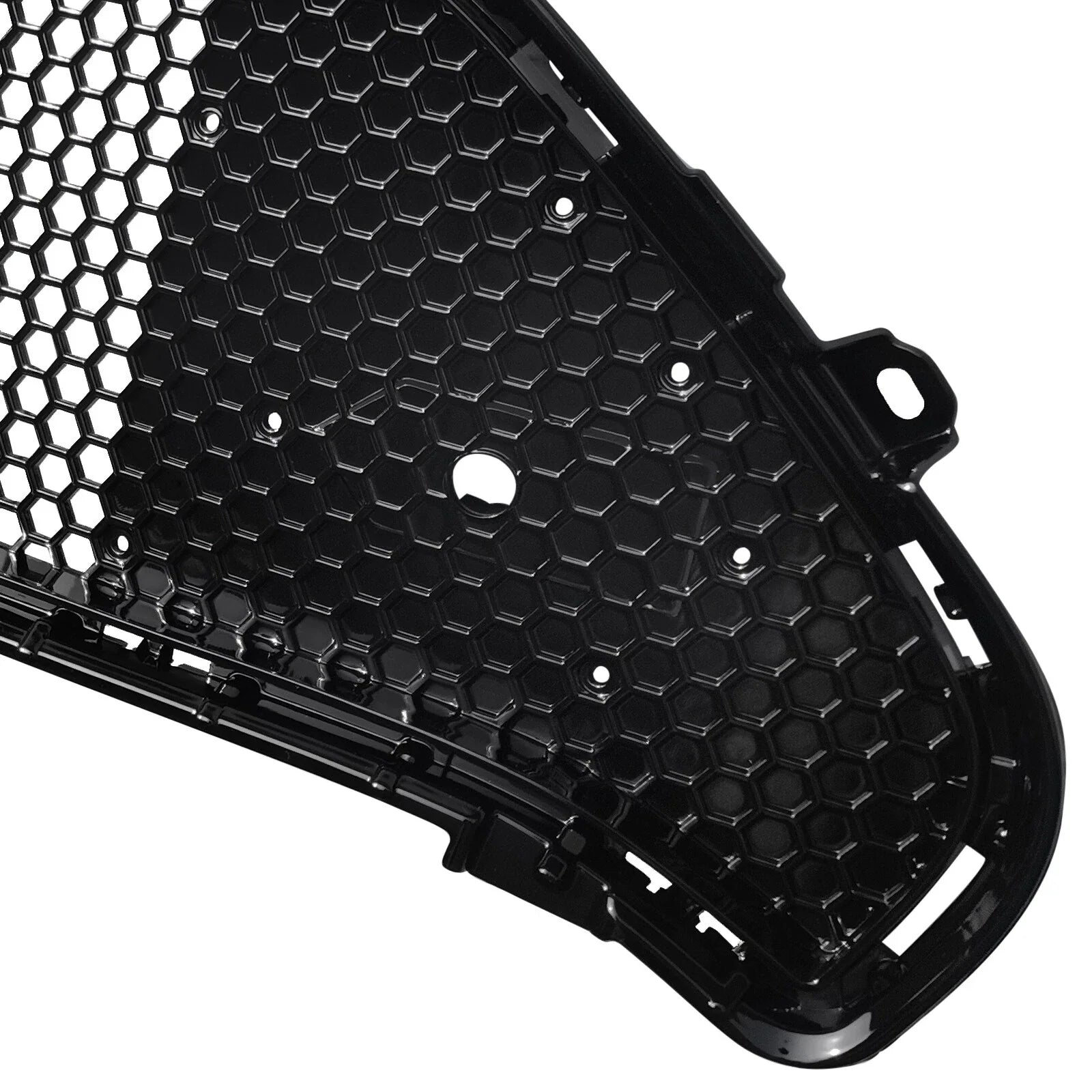 Front Bumper Honeycomb Chrome Trim Grille for 2019-21 for Toyota Rav4