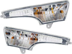 Fog Lights & Corner Turn Signal Lamps w/o Wiring for 2013-2015 for Nissan Altima