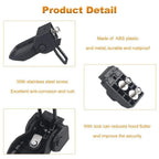 For 2018-2023 Jeep Wrangler JL JLU Hood Lock Catch Bracket Latches Buckle Kit
