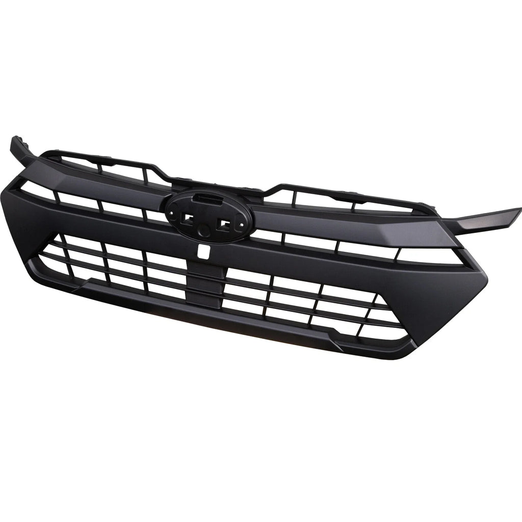 Front Bumper Upper Grille Matte Black Replacement For 2024 2025 Subaru Crosstrek
