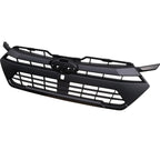 Front Bumper Upper Grille Matte Black Replacement For 2024 2025 Subaru Crosstrek