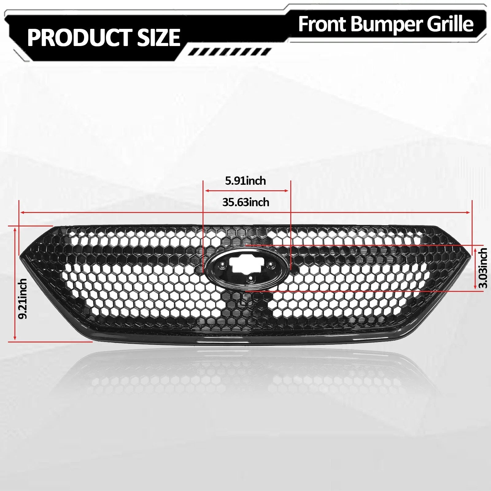 Fit 2022-2023 Subaru WRX Girlle & LED Fog lights W/Cover Bracket & Double Lights