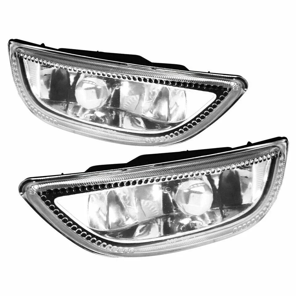 Front Bumper Fog Lights Driving Lamps Pair for 2001-2002 for Toyota Corolla