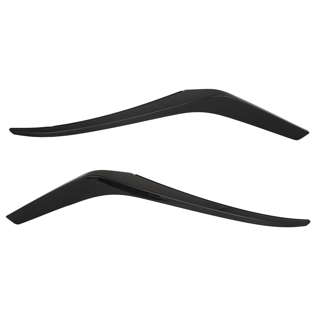 Front Grille Molding Trims Gloss Black for Nissan Altima 2023-2025 LH RH