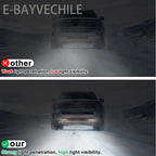For 2016-2023 Toyota Tacoma SR SR5  TRD Fog Lights Bumper Lamps Clear Lens Pair
