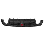 Glossy Black Rear Bumper Diffuser & Rear Spoiler Fit for 2018-2023 Infiniti Q50