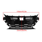 Front Grille Plastic Gloss Black 62310-9HF8E For 2023-2024 Nissan Altima SL/SV