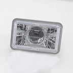 Pair FOR Chevrolet C10 1980 1981 1982 4x6" inch LED Red Clear Lens Headlights