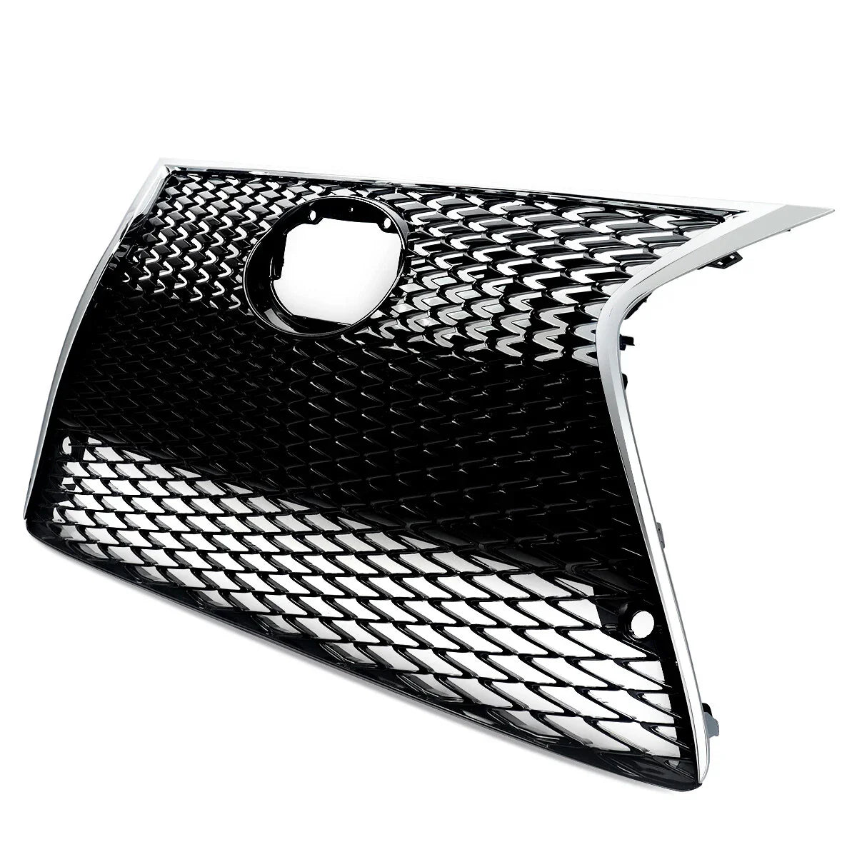 For 14-16 Lexus IS200t IS250 IS350 F Sport Front Bumper Grille Gloss Black 2014