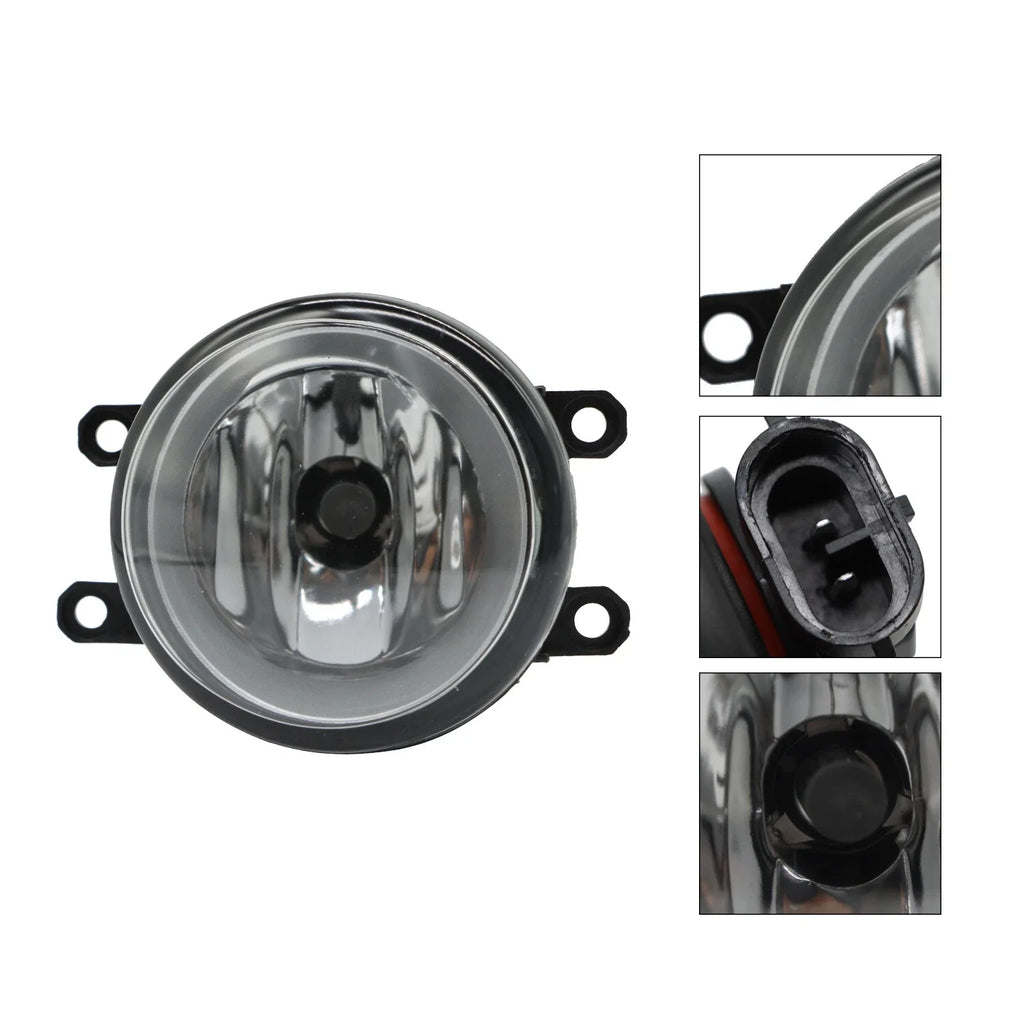 For 2014 2015-2021 Toyota Tundra Fog Lights Pair Front Bumper Driving Lamp