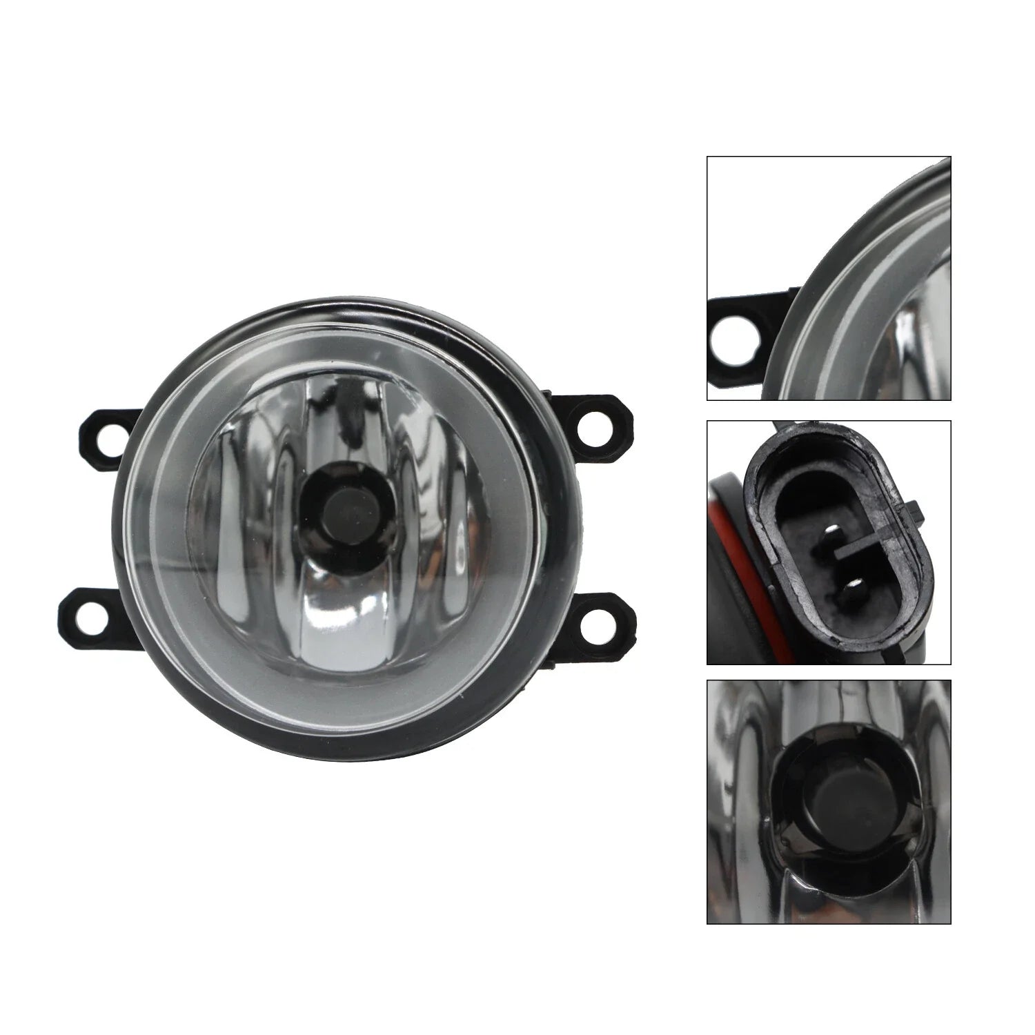 For 2014 2015-2021 Toyota Tundra Fog Lights Pair Front Bumper Driving Lamp