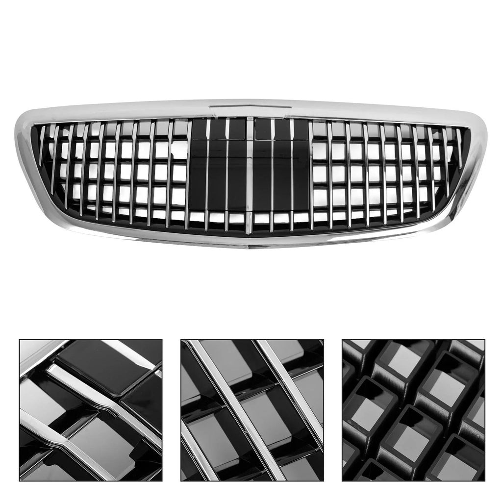 Chrome Front Grille MayBach W/ACC for 2014-2020 for Mercedes Benz S-Class W222