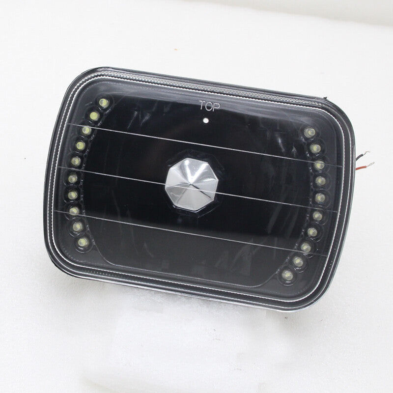5x7 7x6 LED Headlights Black Housing for Ford F150 F250 F350 1978-1986